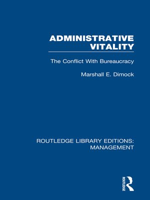 cover image of Administrative Vitality